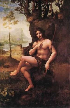 Св. Йоан Кръстител на Леонардо да Винчи 2