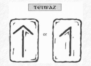 Значение на отделните руни - Teiwaz