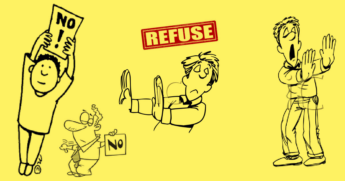 как да отказваме