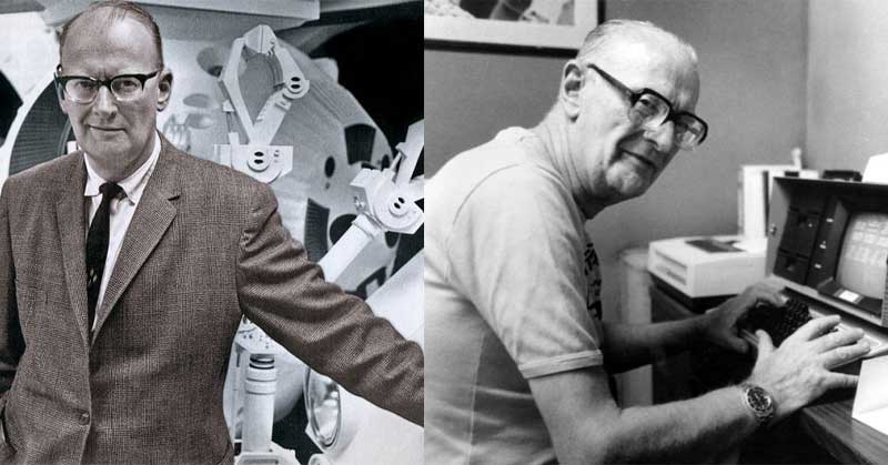 През 1945 г. знаменитият американски фантаст Артър Кларк предсказа появата на първия спътник за връзка, а геостационарната орбита, за първи път описана от него, в Щатите все още се нарича орбитата на Кларк.