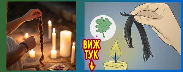 Магия с коса: Точните ритуали и заклинания 4 Молитва за любов и ритуали с коса