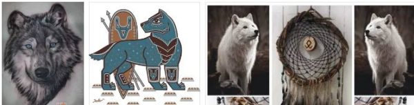 вълкът символизира