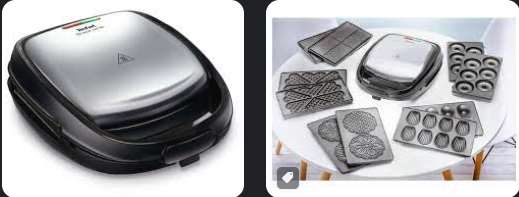 Gofretnik 3 V 1 04 Tefal Snack Time Sw342d38