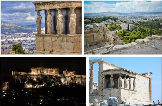 акропола в атина