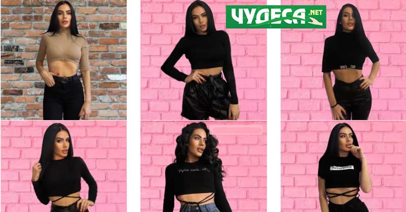 С покачването на температурите, кроп топът се превърна в масова модна тенденция за жените.