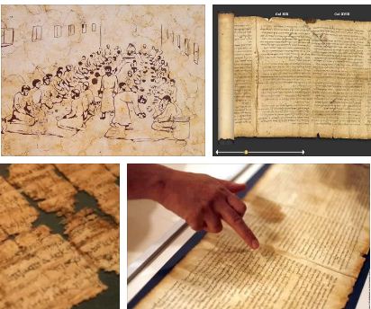 кумрански ръкописи свитъци мъртво море