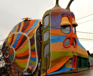 Сграда-охлюв в Симеоново води ТОП50 на странните сгради в света