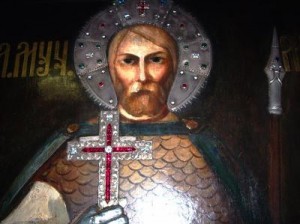 Чудотворната икона на Свети Мина от Обрадовския манастир