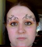 Татуси вместо вежди