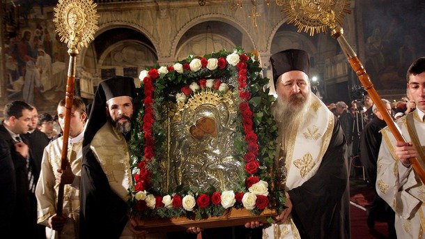 Чудотворната икона "Достойно есть" два пъти показала предзнаменование за патриарх Максим