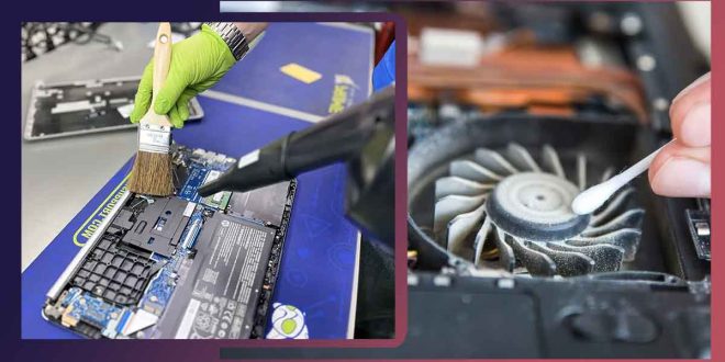 Почистване на лаптоп стъпка по стъпка