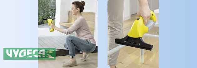 стъклочистачка 01 Karcher Wv 1 Plus