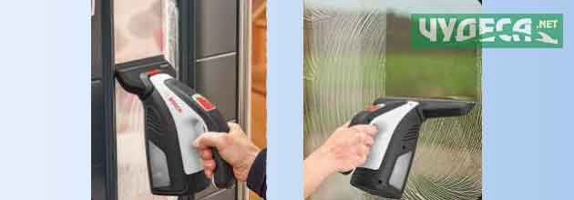 стъклочистачка 07 Bosch) Glass Vac, 3.6 V Li Ion