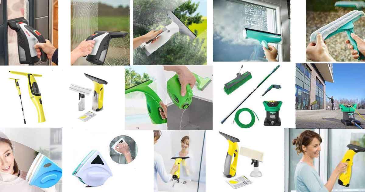Кои са най-добрите модели стъклочистачка за прозорци на Керхер, Бош, Leifheit Silvercrest и другите. Професионална и акумулаторна. С телескопична дръжка. Какво дават в Лидл