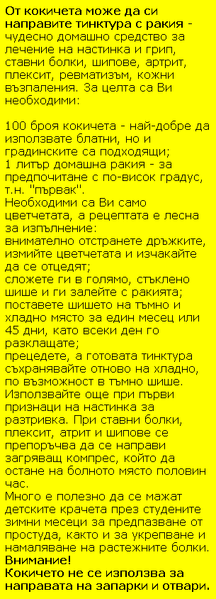 Красивите кокичета – предвестници на пролетта и лек за болести 6 Kokicheta recepta 2