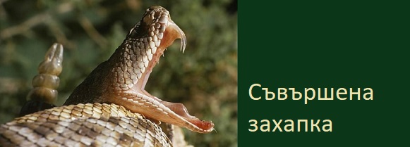 Змии в България