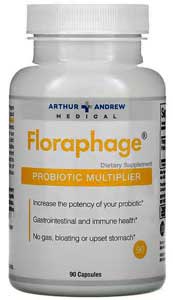 Arthur-Andrew-Medical,-Floraphage,-Probiotic-Multiplier,-300