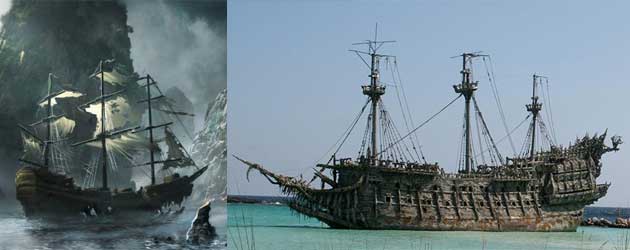 Летящият холандец, Корабът призрак 07