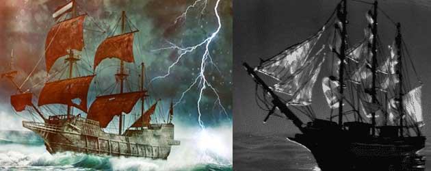 Летящият холандец, Корабът призрак 04