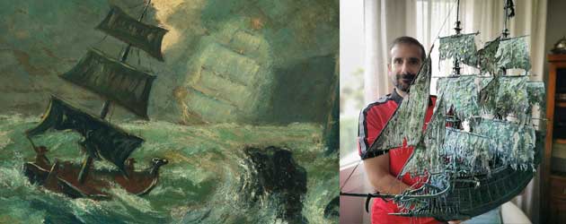 Летящият холандец, Корабът призрак 03