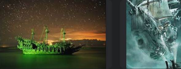 Летящият холандец, Корабът призрак 01